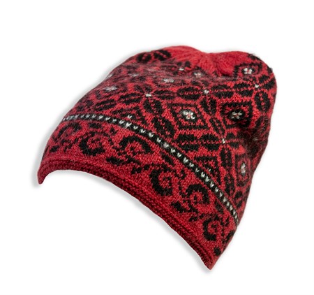 Mössa Moliden Dark Red, one size